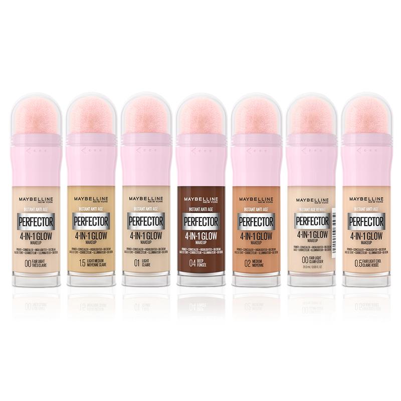 Maybelline Instant Anti Age Perfector 4-In-1 Glow Makeup, Choose Your Shade
