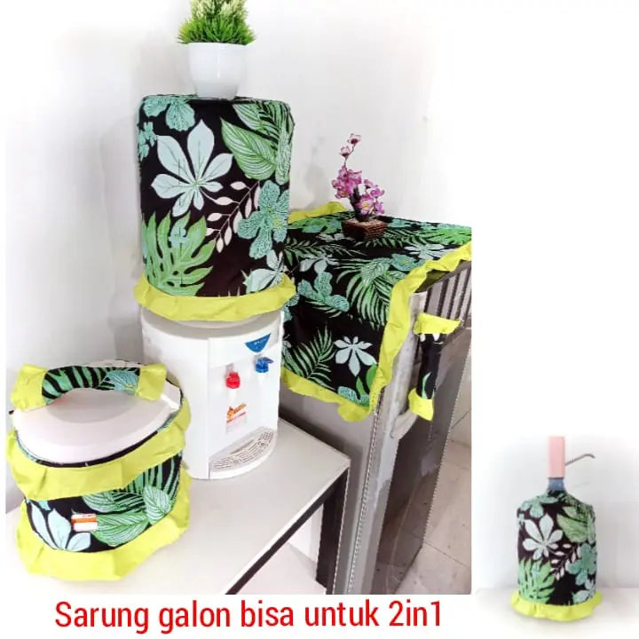 TUTUP KULKAS TUTUP GALON TUTUP MAGICOM 1 SET ANEKA MOTIF 5
