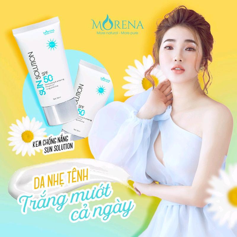 KEM CHỐNG NẮNG MORENA HUYỀN PHI 50ml
