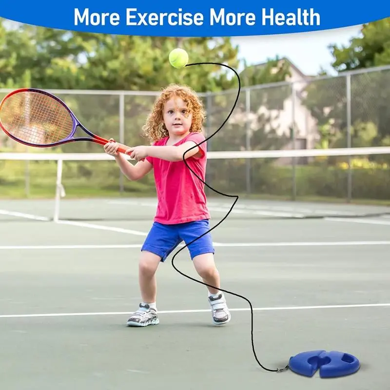 New Tennis Racket Bandminton Single Tennis Trainer Beginner Double Competition Training Set Outdoor