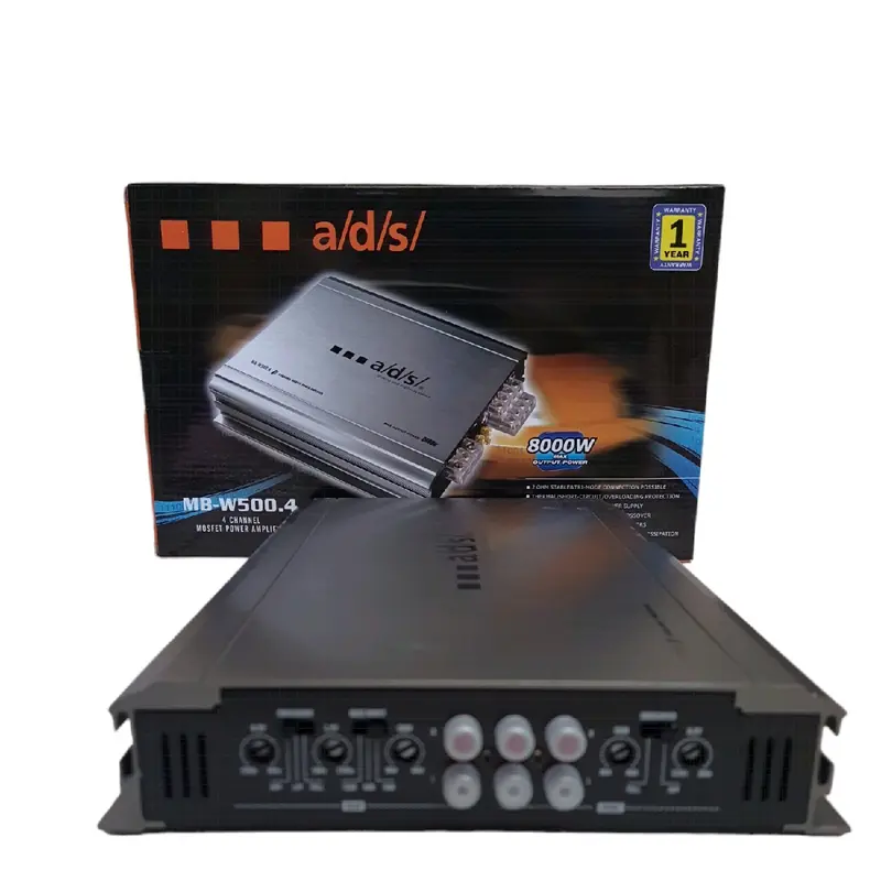 Power amplifier 4 channel ads mb-w500.4 2