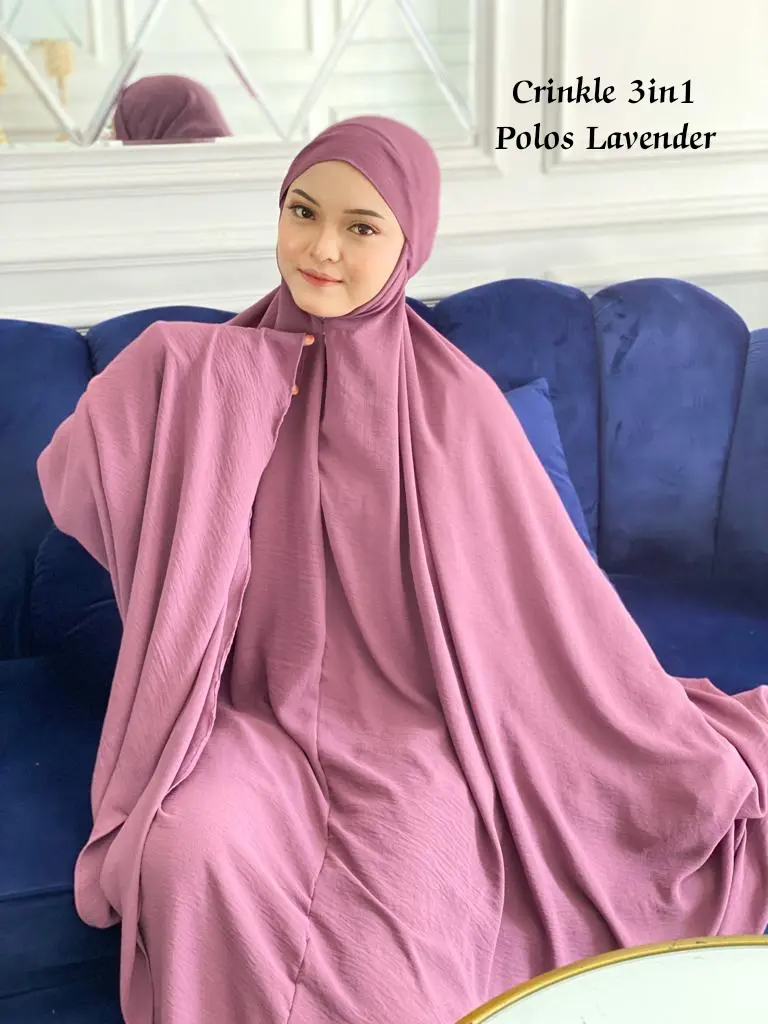 Mukena Crinkle 3in1 Premium Dewasa