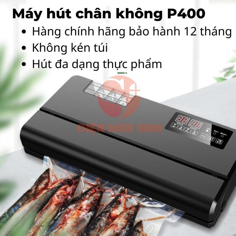 Máy Hút Chân Không P400 ShineYe Hút Tự Động Mọi Loại Túi Đóng Gói Tối Đa Lên Tới 10kg Gạo 2