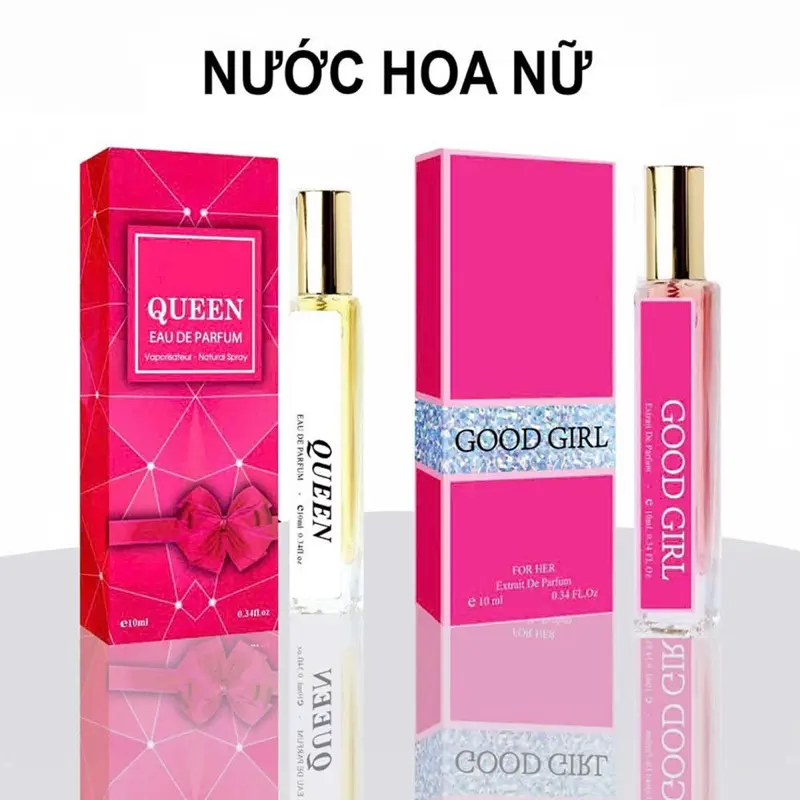 Nước Hoa Nữ 10ml - Ngọt ngào, quyến rũ