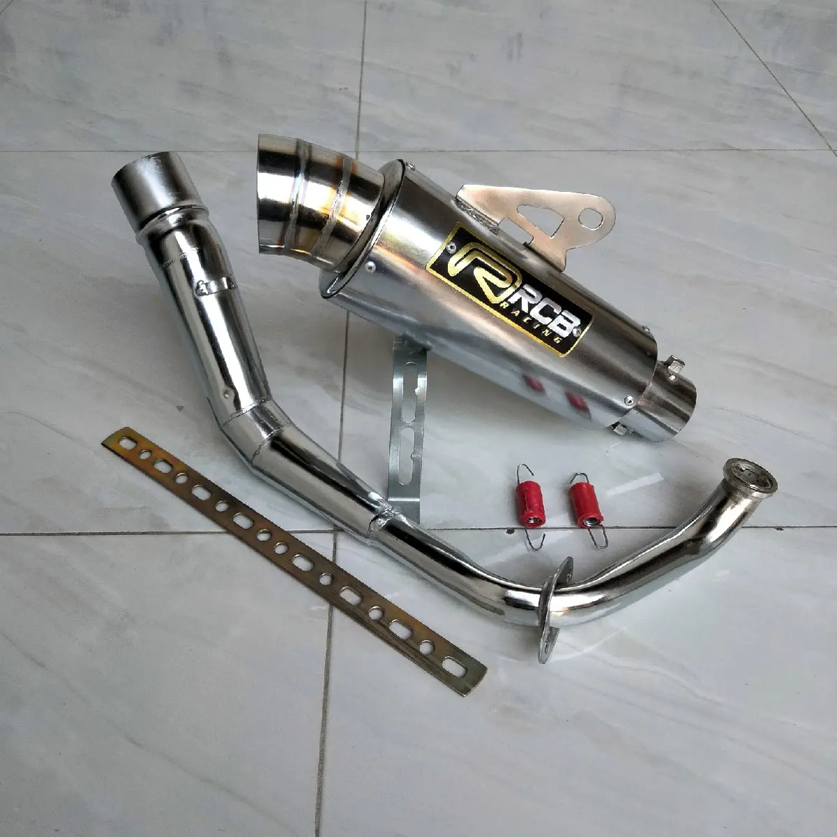 Knalpot RCB Cacing Beat All Series (Karbu PGM-FI ESP-FI Street Old New POP Deluxe CBS New)