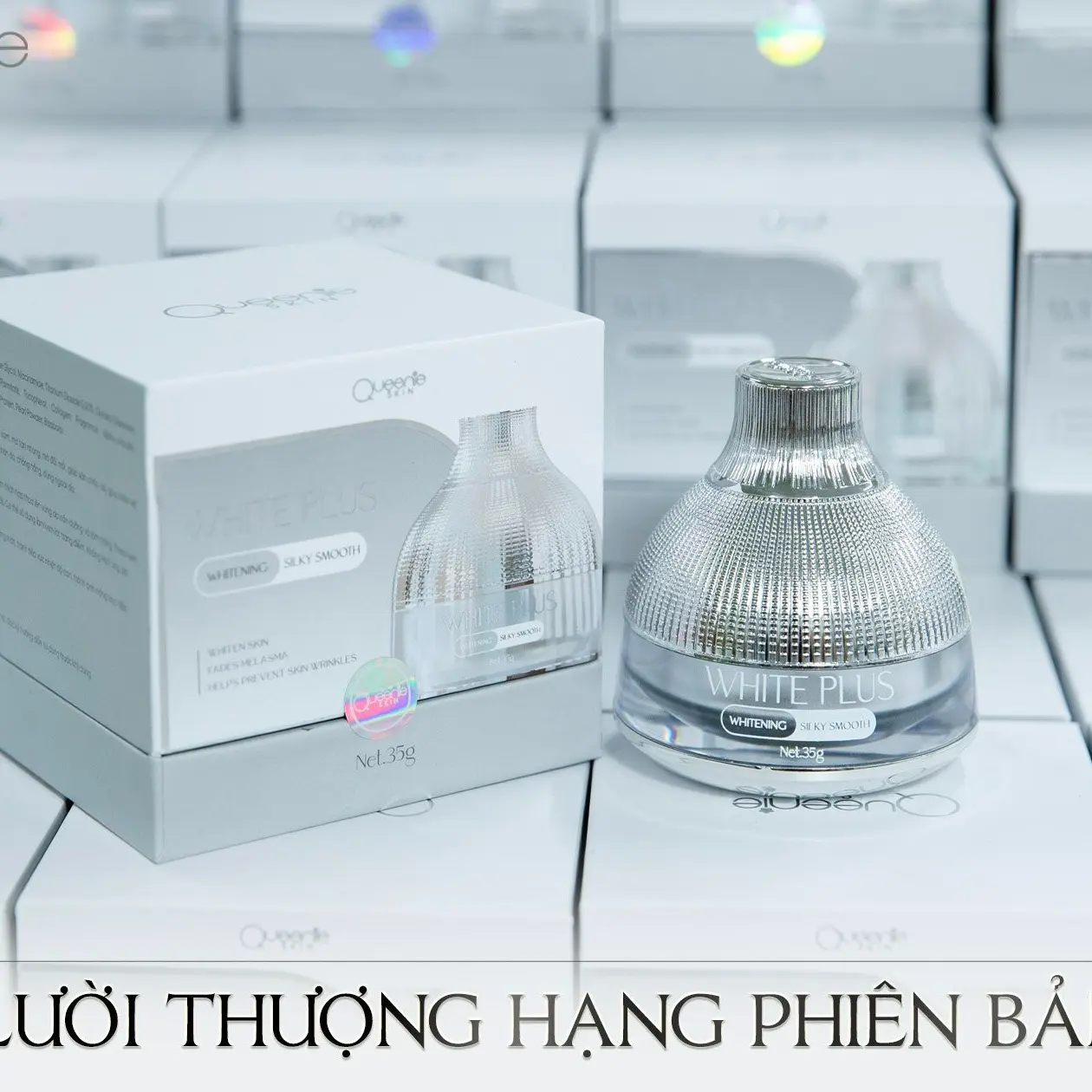 Kem Face Lười Dưỡng Da Queenie Skin Mẫu mới Skincare Làm Đẹp Da