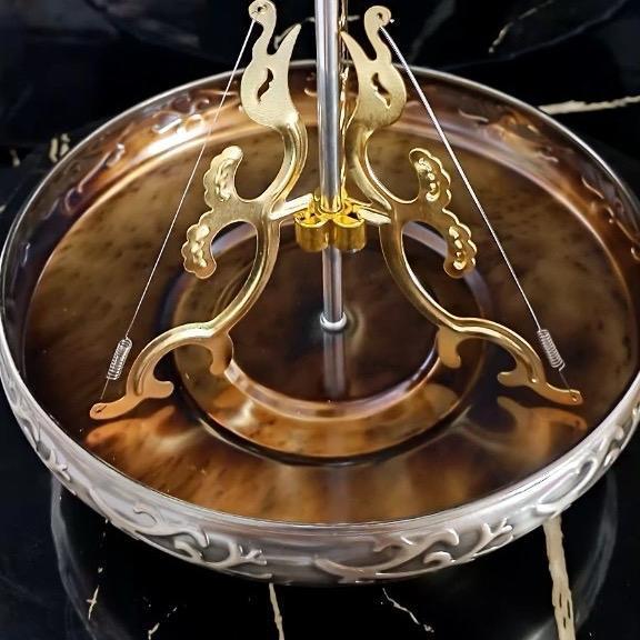 Khay cắm nhang vòng chất liệu sắt mạ vàng - Trang trí bàn thờ, phòng thờ Decor Decor Phòng gomsu luxury lọ hoa 2