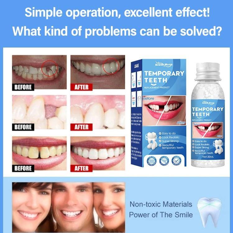 Dekorasi Gigi Gaya Film dan Televisi, Cairan Perbaikan Gigi Hilang yang Laris Dijual Meredakan Nyeri Gusi Ketidaknyamanan Mulut Pereda Sakit Gigi Perawatan Menyegarkan Perbaikan Pembersihan Perawatan Gigi Tetes Pereda Gigi