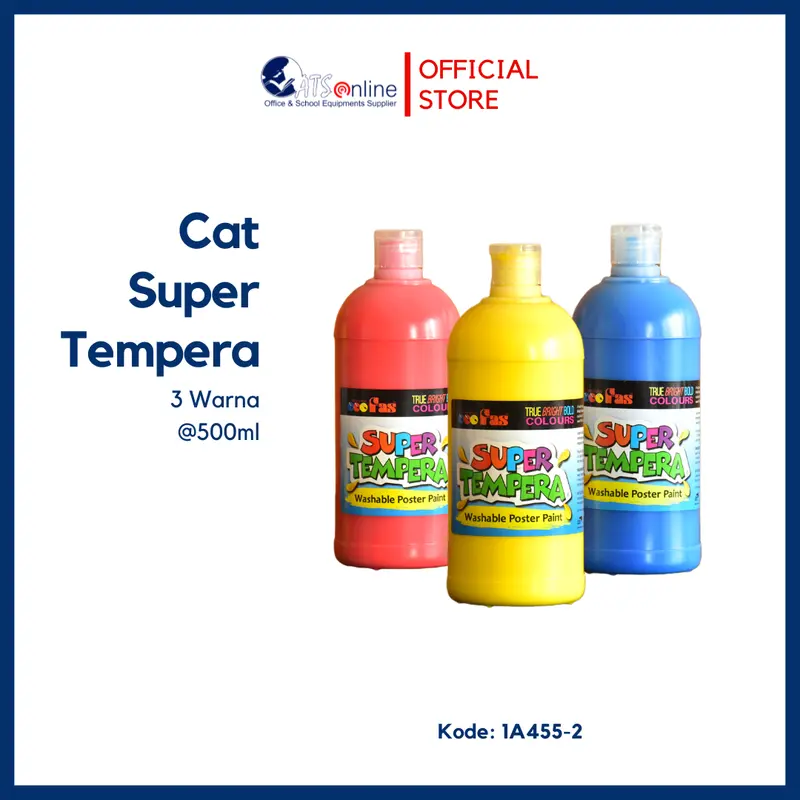 Grafie Cat Super Tempera 3 Warna 500 ml 1