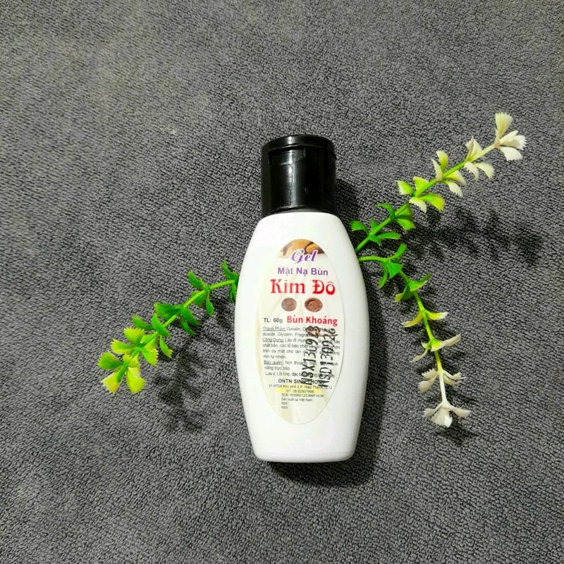 Gel Lột Mụn KIMĐÔ 60g - Thành phần từ thiên nhiên: Bùn khoáng và tinh nha đam - Skincare 3