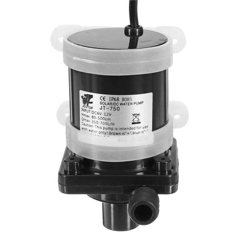 Máy Bơm Nước Không Chổi Than Động Cơ Năng Lượng Mặt Trời DC 12V, Máy Bơm Nước Chìm Điện Từ Không Chổi Than 700L/H, Máy Bơm Nước Từ Tính Mini, Bể Cá, Bể Cá, Đài Phun Nước