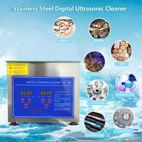 Gambar Taffware Mesin Pembersih Perhiasan Ultrasonic Cleaner 120W 3L - KZ-D3 - Silver dari Usea Official Store Kota Administrasi Jakarta Barat 3 Tokopedia
