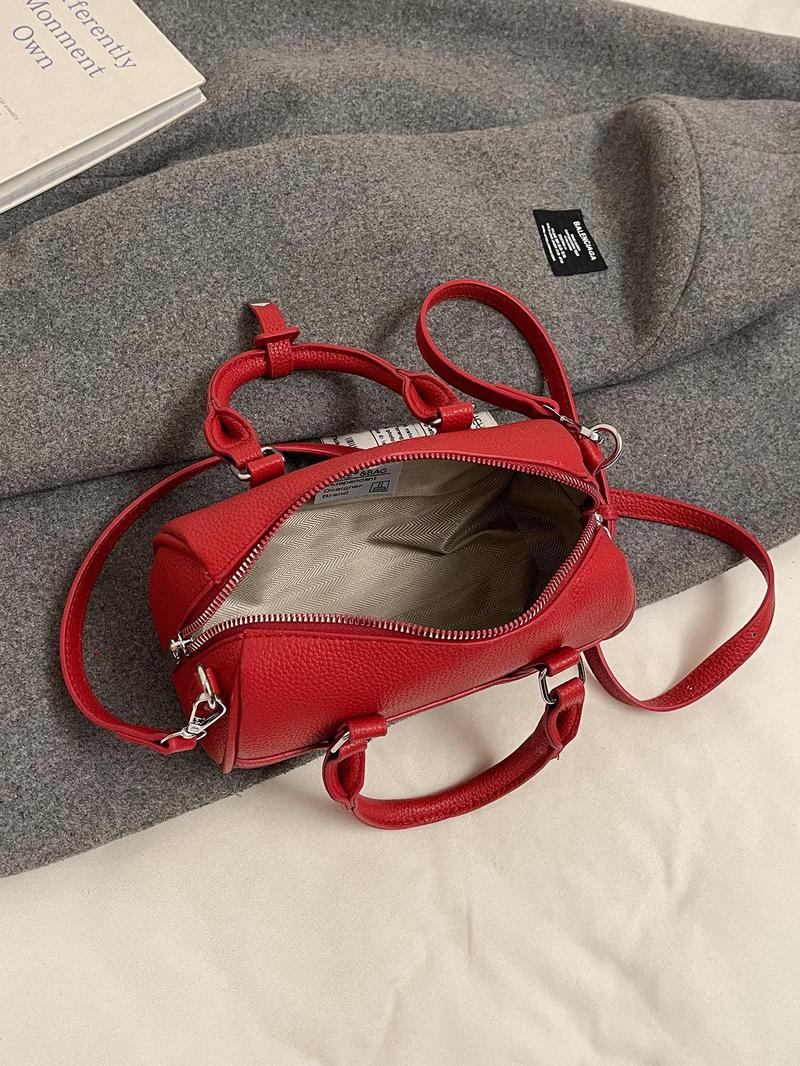Product Introduction of Women's Elegant Handbag, Fashionable Solid Color Crossbody Bag for Daily Used, Casual Trendy Versatile High-quality Daily Commuting Bag 5
