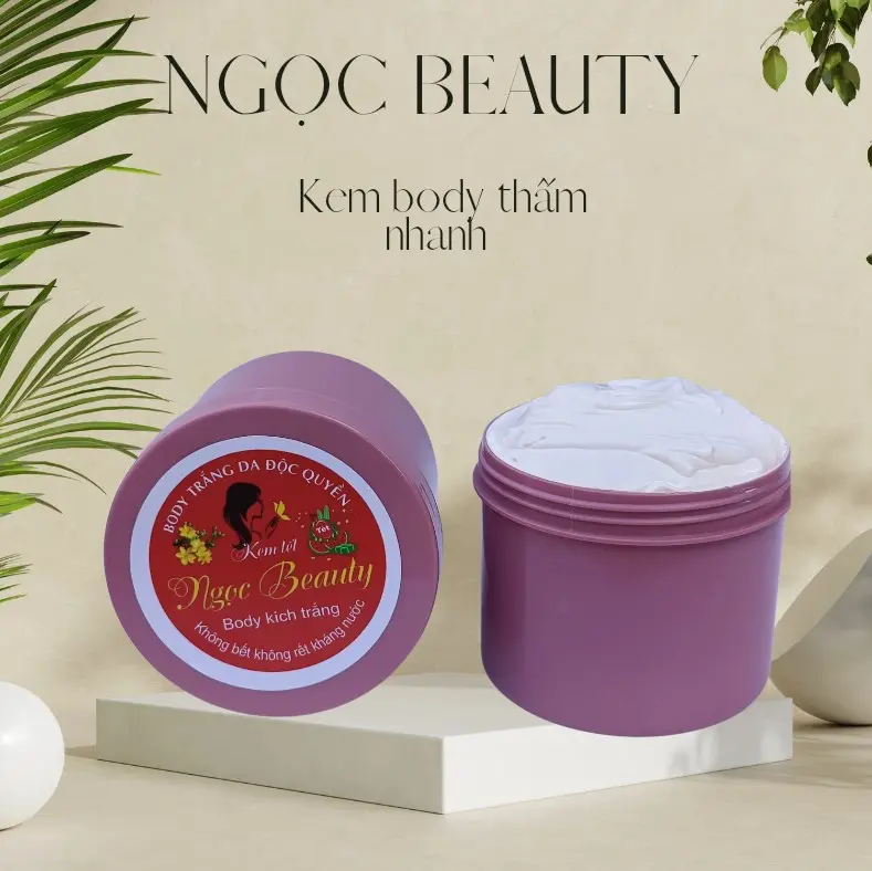 COBO 2 HỦ KEM BODY KÍCH TRẮNG (500g) Dưỡng Body Làm Đẹp Da ủ trắng body