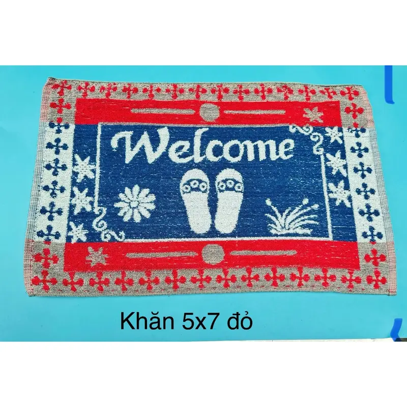 Thảm khăn chùi chân bình dân - Gia Dụng Phúc Hưng Phát size 40x60,50x70 giao màu ngẫu nhiên cho khách, lựa nhắn tin. 0