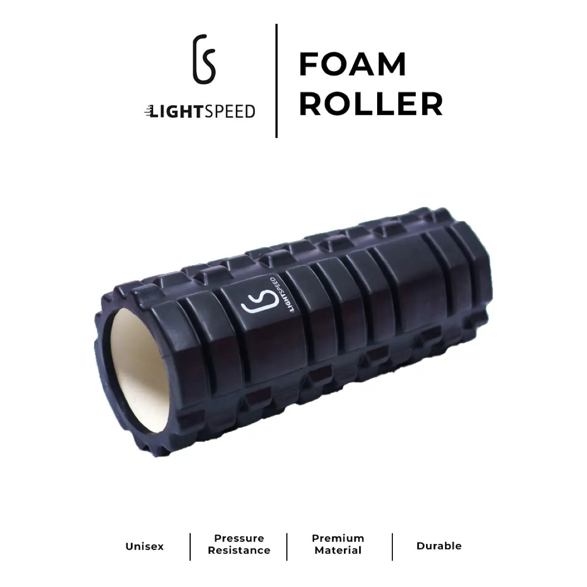 LIGHTSPEED Yoga Foam Roller / Pilates Foam Roller Alat