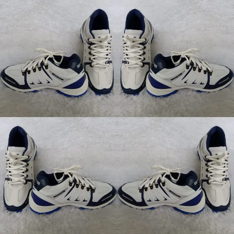 SEPATU HIKING / SEPATU GUNUNG PARAMOUNT BECKHAM PENDEK PUTIH BIRU / SEPATU TRACKING / SEPATU MENDAKI ZELDASTORE67 2