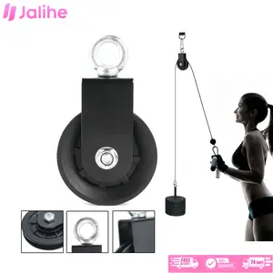 88mm Single Katrol Pulley Cable Home Gym Logam Roda Pulley Home Gym Roda Katrol Kabel Untuk Gym