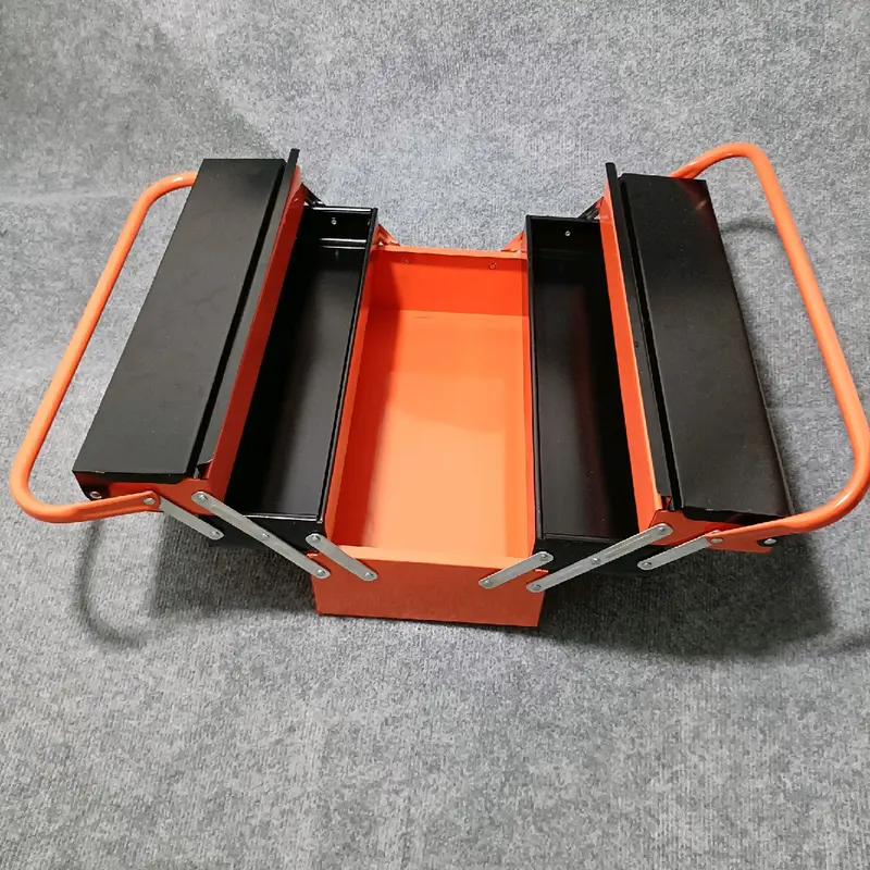 Thùng đựng đồ nghề cỡ 42*20*20  bằng Thép  3 tầng 5 ngăn đựng dụng cụ  tiện lợi độ bền cao hộp 3