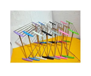 JEMURAN HANDUK BERDIRI / SUNNY JEMURAN HANDUK PAKAIAN STAINLESS STEEL MULTIFUNGSI KUAT DAN KOKOH