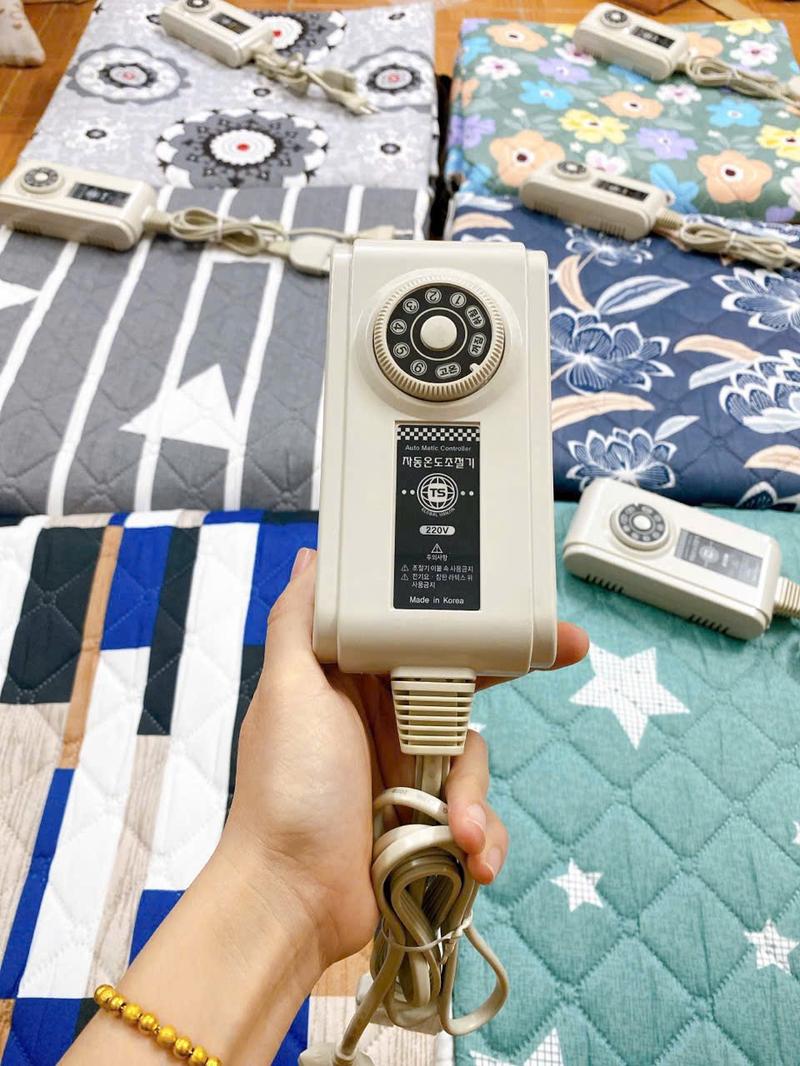 Product Introduction of Đệm điện Hàn Quốc vải cotton kích thước 1.4x1.8m, công suất TB 30-40W/h 28