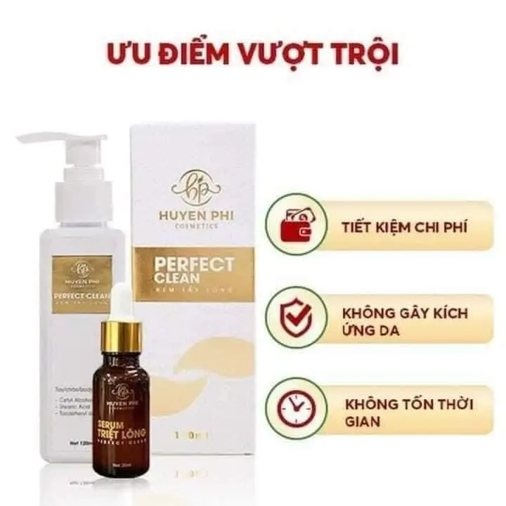 Kem Tẩy Lông Huyền Phi (TẶNG KÈM 1 SERUM TRIỆT LÔNG) an toàn tại nhà không cần đi spa 1