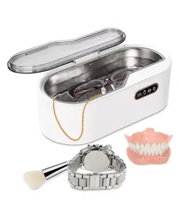 SPR Alat Pembersih Ultrasonik Alat Cuci Kaca Mata Perhiasan Baterai Ultrasonic Cleaner