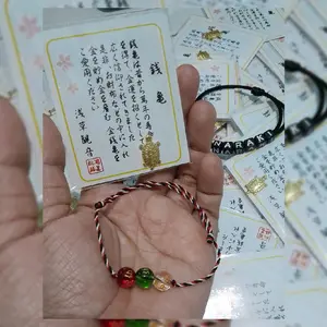 (bisa COD) gelang tridatu 3 warna free kura kura hoki Gold