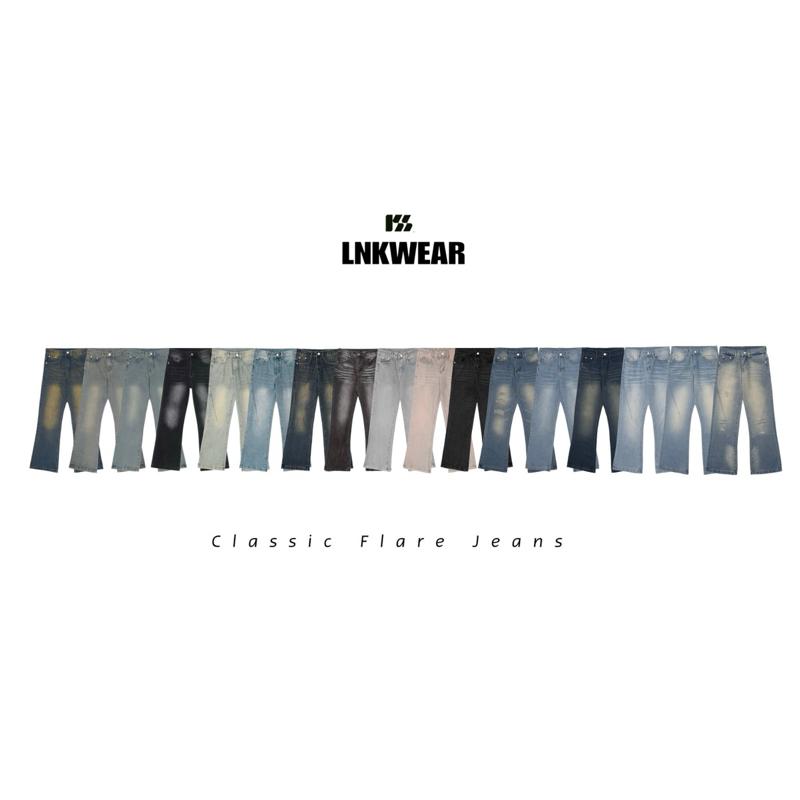 { Y1 - Y2 - Y7 - Y8 - Y17 - Y18 HOT } QUẦN JEAN ỐNG LOE FORM NAM / NỮ DL 380GSM ĐÃ XỬ LÍ CO RÚT