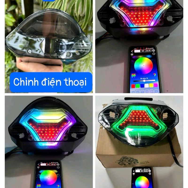 Đèn hậu TST sirius 50/110 chỉnh màu qua App,209 hiệu ứng Phụ Kiện Phụ Tùng