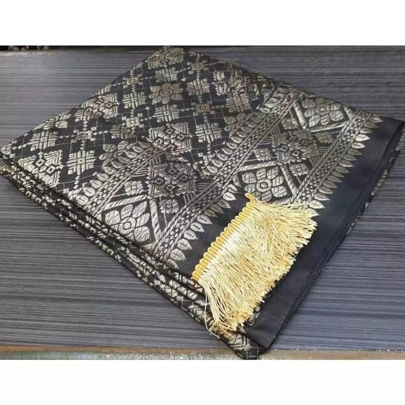 Songket Selendang Set songket selendang. setelan songket Benang Elegan 7