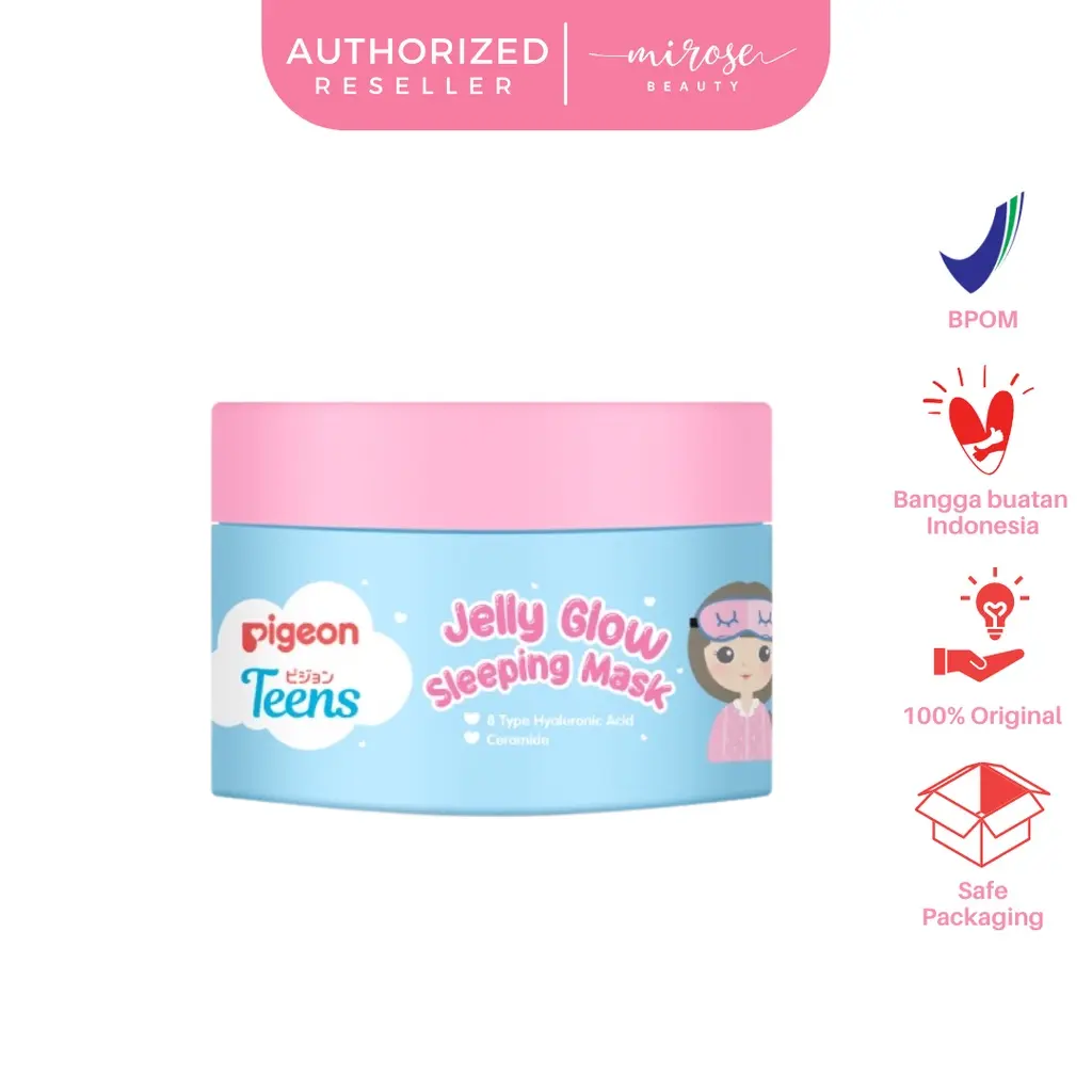 PIGEON TEENS Jelly Glow Sleeping Mask 30gr