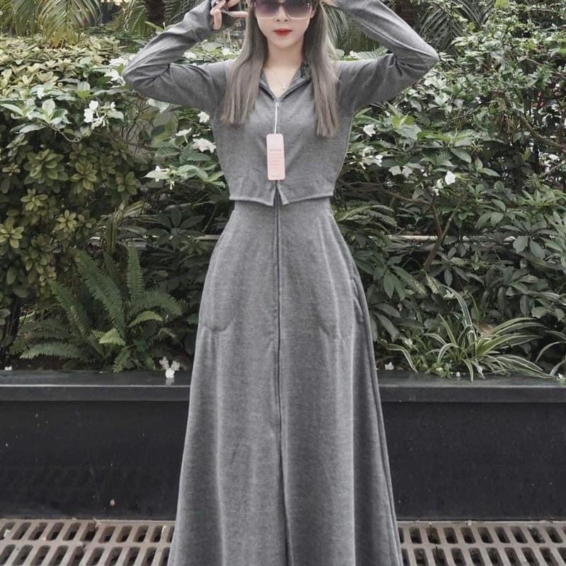 Áo choàng nắng nữ dáng crtop 2