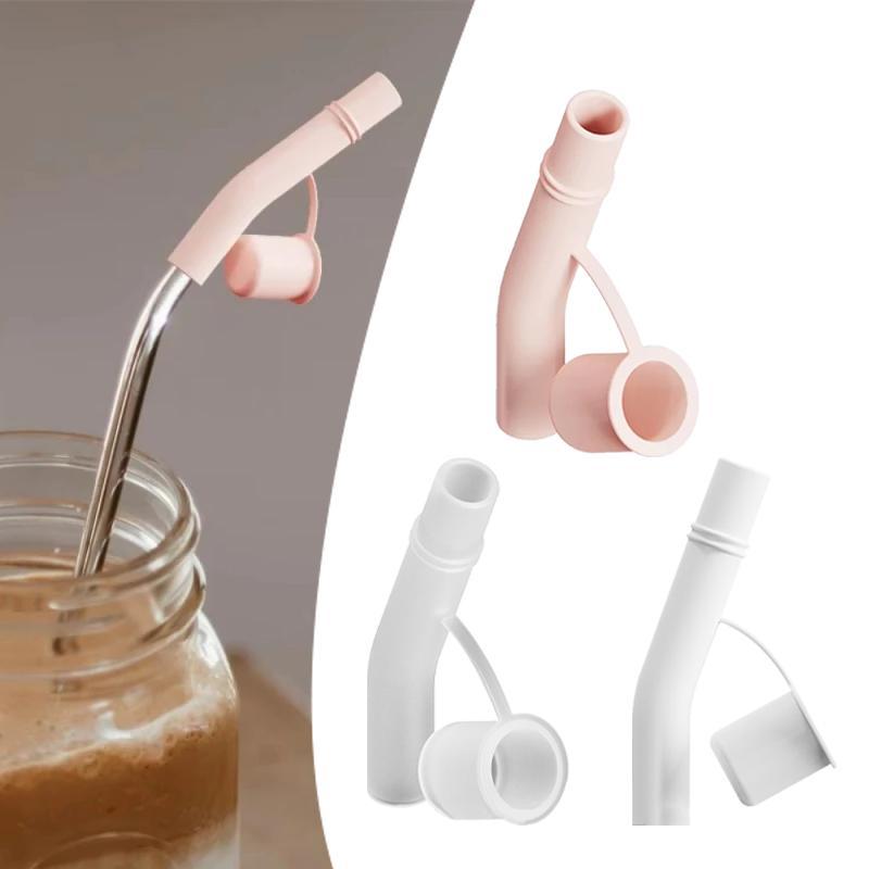 【New Arrivals】Karet Silikon Penutup Sedotan Steinless Toppers Penutup ...