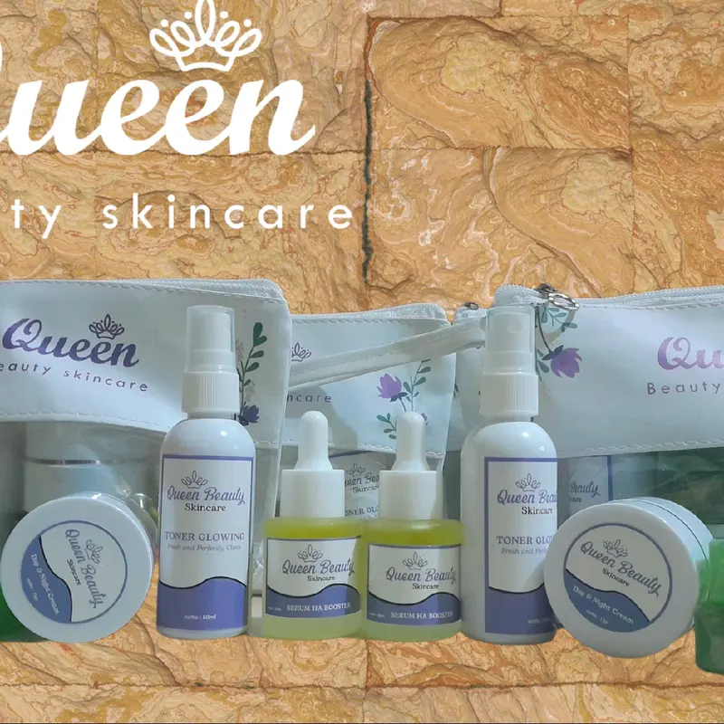 Paket usaha Queen Beauty Skincare free kapas 1