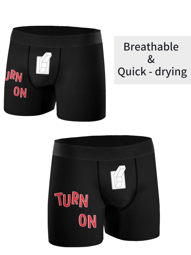 Product Introduction of Men's All Over Print Boxer Brief, Casual Comfy Breathable Underwear for Daily Wear, Men's Underwear for All Seasons 9