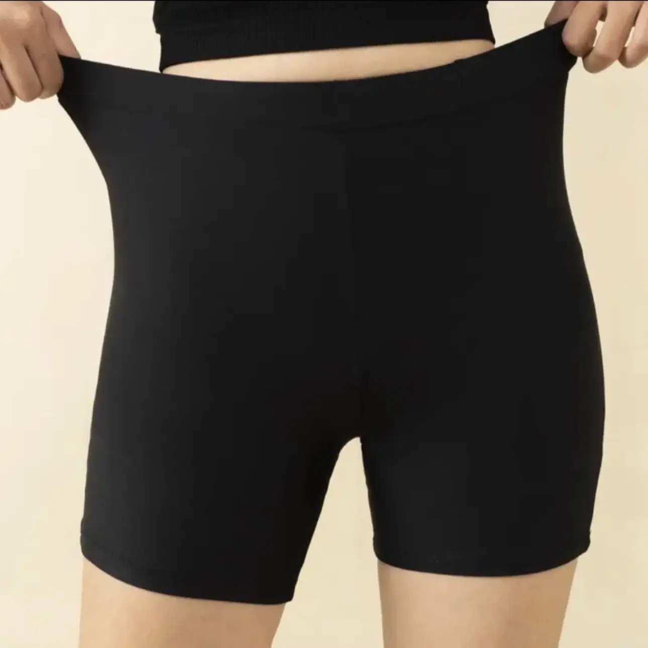 Combo 3 quần sooc đùi cuộn cotton co dãn thoáng mát Nữ Thun | BigBuy360 - bigbuy360.vn