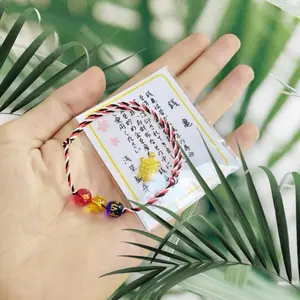 Gelang Tridatu Oak Agate (Tibet) Eksotis dengan Bonus Kura Kura Emas - Bracelets