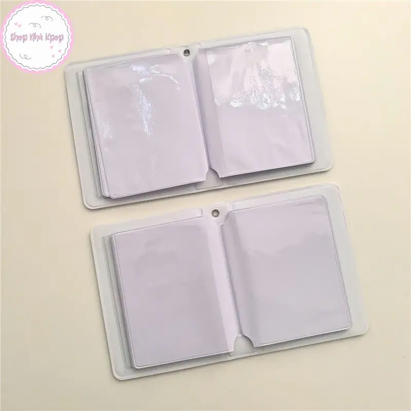 Collect Book sổ đựng card 6.5 x9cm - Abum ảnh mẫu đám mây bông hoa 2
