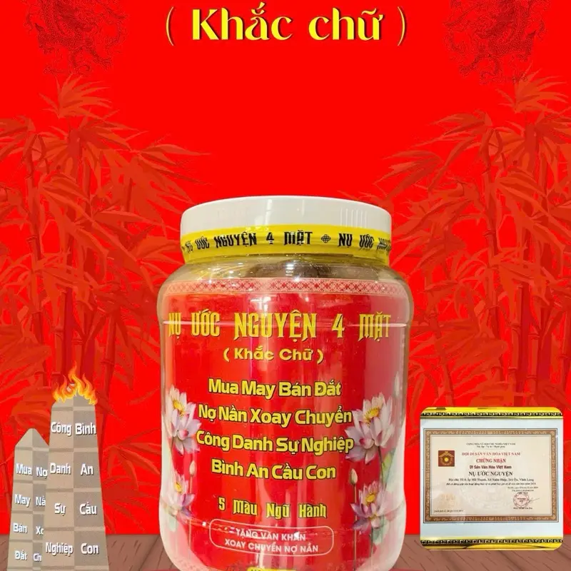Nụ Ước Nguyện 4 Mặt - 500g 0