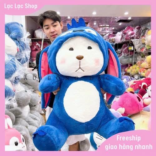 GẤU BÔNG LENA STICK XANH SIÊU TO KHỔNG LỒ