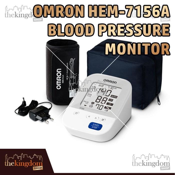 Gambar Omron HEM-7156A Blood Pressure Monitor 7156A Tensi Tensimeter Tekanan Darah dari The Kingdom Shop Kota Administrasi Jakarta Utara Tokopedia