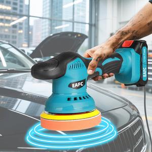 ワイヤレスカーポリッシャー 電動調整ツール 車の美容ケア用 USB充電可能