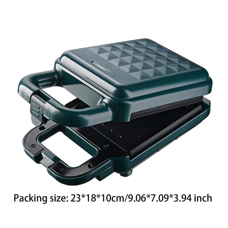 Product Introduction of Electric Sandwich Maker Household Double Sided Heating Space Saving Waffle Maker for Waffle Toastie Panini Omelette Breakfast 0