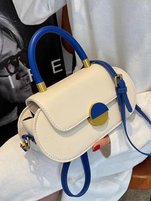 New Fashion Pu Leather Crossbody Bag,  Trendy All-match Crossbody Bag with Adjustable Shoulder Strap, Fashion Bag for Women & Girls 0