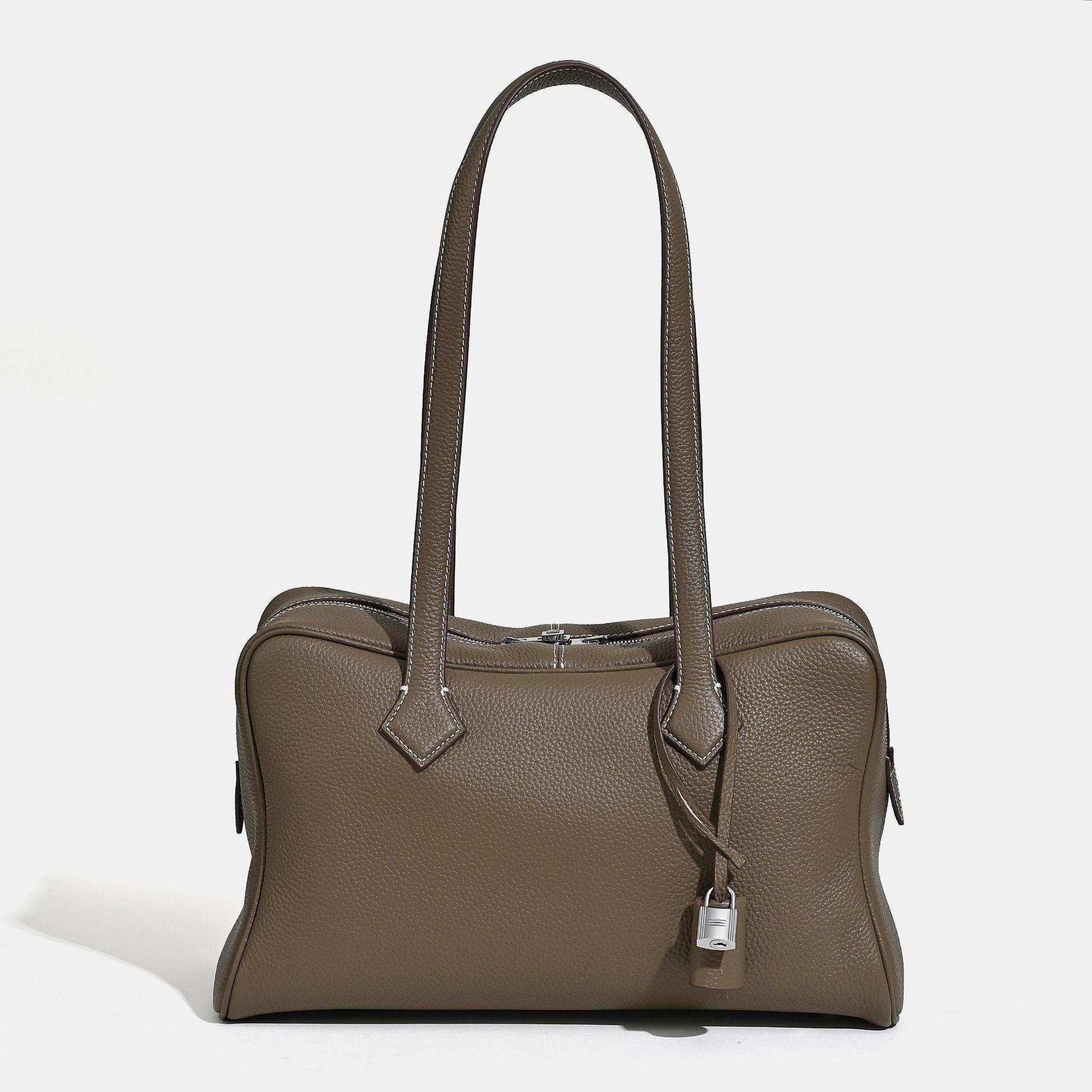 Sosialita Vanny Medium Genuine Leather Bag Tas Kulit Asli Tas Wanita Shoulder Bag Handbag Boston Bag