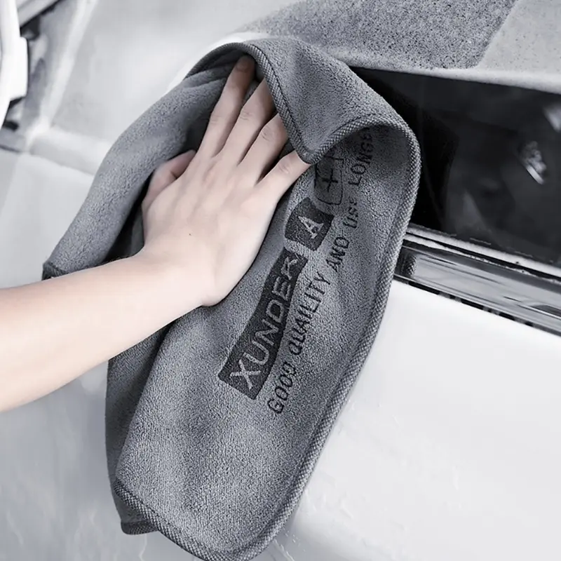 New Arrival Microfiber Wash Towel Car Double-sided Short Fleece Absorbent Cleaning Drying Cloth Care Wash Towel Auto Detailing Tool