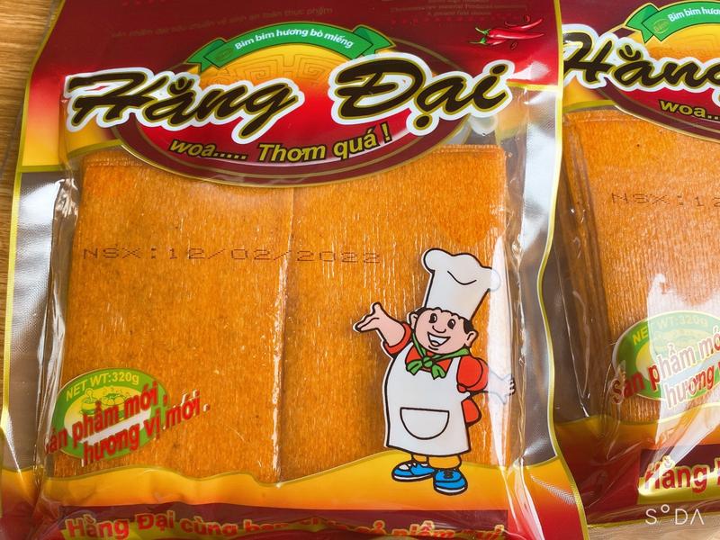 Snack Hằng Đại Miếng ăn liền banh  snack
