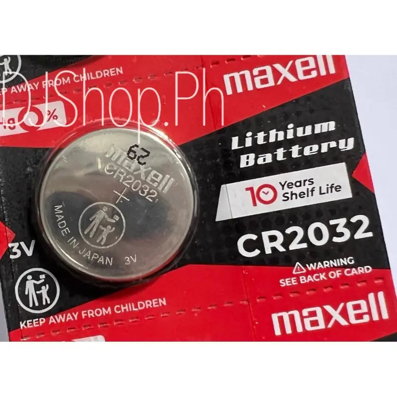 10x Pile A Bottone Maxell LR41 / AG3 1.5V In Blister - Equivalente SR41, 192