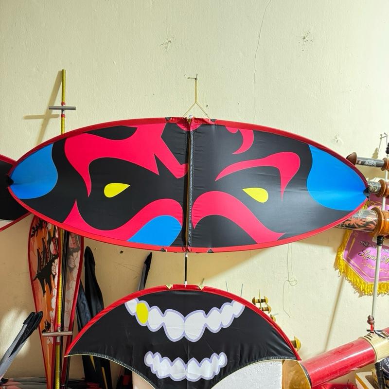 Diều 1m7 mẫu mặt quỷ và cá mập